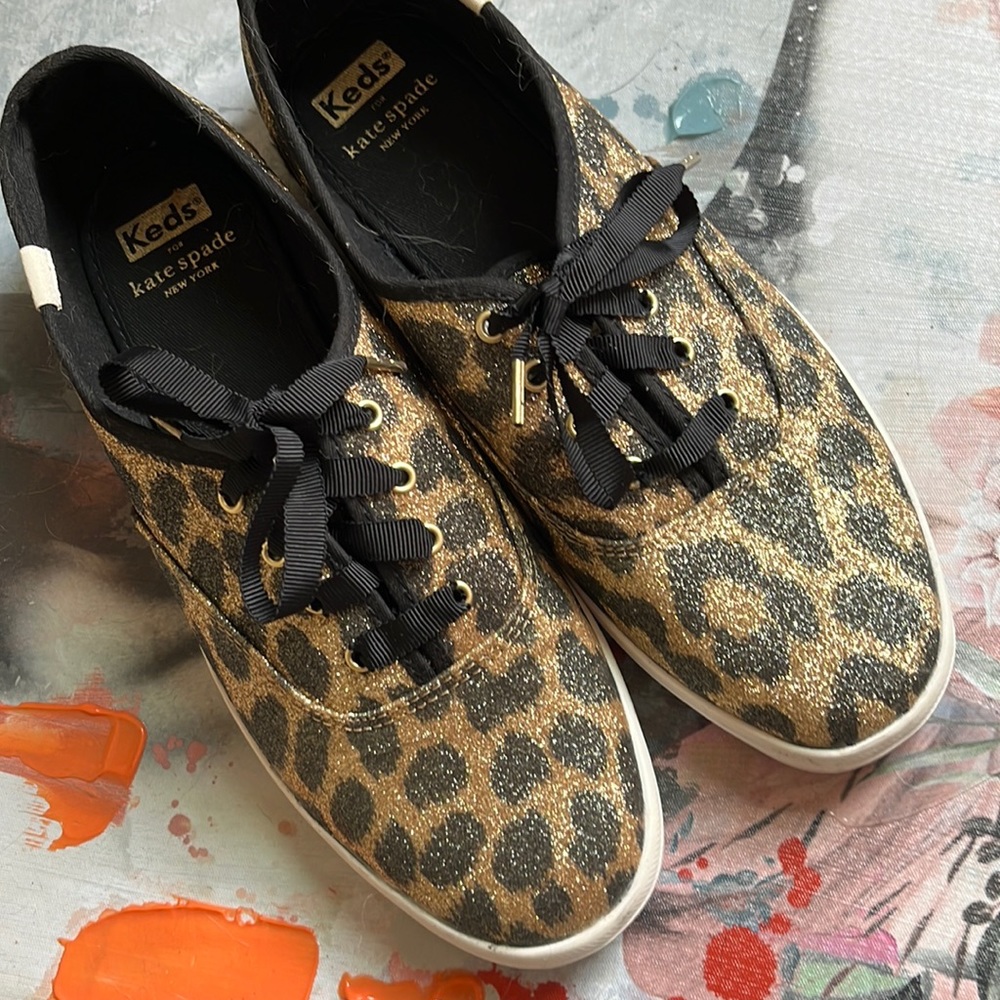 Kate Spade Leopard Sneakers